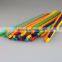 Wooden Round Coloured Paddle Pop Sticks