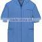 medical uniform Workwear Men's Short Sleeve Zip Front Scrub Jacket medical uniform