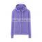 Winter Plain Hoodies Zipper up Thick Cotto Fleece Women Hoodies