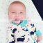 Custom summer baby boy romper 100% cotton for baby gift set