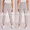 hot sale girls grey chic cigarette pants low price