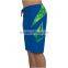 Quick dry wholesale mens beachshorts 4 way stretch blue