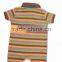 Organic Cotton Short Sleeve Polo Collared Half Romper