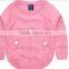 custom factory latest fancy embroidered flower winter kids cottton sweater