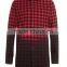 mans extra long plaid dyed shirts latest design