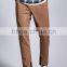 Effortless comfortable elasticized men gym joggers with zippers
