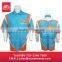 Custom Factory Price Mens 100% Polyester Tripe Polo Shirt