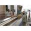 Plastic PVC PE PP Wpc Profile Extrusion Line Hydraulic Curving Roof Forming Machine