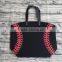 Wholesale canvas baseball or softball tote sport bags for women