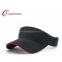 Black Sandwich Tennis Sun Visors 56cm - 60cm Deluxe Heavy Brushed Cotton