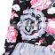 2015 Wholesale boutique Girl Clothes Ruffle pants flower pattern kids outfit