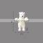 Customized realik stand polar bear stuffed plush toys for kids