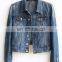 New Collection High Quality Women's Fashion Denim Jacket Chinese Manufacturer