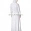 customize hot sale womenn fashion abaya fabric,new design white cheap abaya