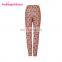 Factory Direct Sales Custom Soft 92 Polyester 8 Spandex Printed Ladies Leggings