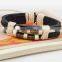 Personality wooden bead bracelet hand woven bracelet