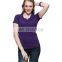 Blue Raglan Sleeve T-shirt Top quality cotton,female short sleeve raglan t shirt wholesale