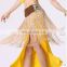 Shiny sequins egypt Belly dance fringe hip scarf Y-2042#