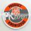 custom promotional company logo cloth embroidered badges makers