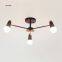 Simple chandeliers wrought iron living room bedroom study children 's room store Nordic lighting office lights led lamps