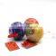 Decorative christmas metal tin ball containers wholesale