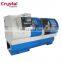 CK6163 Big Bore No Gear Change Gap Lathe Machine with eight turret