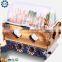 Commercial 2 Tanks 18 Grid Snack Food Machine Oden Machine Donut Fryer for sale