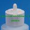 24-410 White PP Pivot Spout Caps for Disinfectant bottles