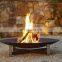 3mm Thickness 100cm Large Corten Steel Outdoor Fire Bowl