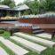 Corten Steel Retaining Wall Design