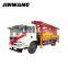 Remote control concrete boom pump truck for high building construction
