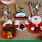 Christmas knife and fork set knife and fork set, Christmas decorations, Christmas supplies, Santa Claus table, tableware set