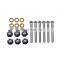 6 Star Nuts 6 Screws set NEW
