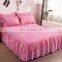 2020 Hot Sell Bed Skirt Hotel Cotton Bed Skirt With Fitted Sheet Bed Skirt Pins