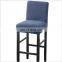 Wholesale high quality velvet for dining room stretch christmas chair cover