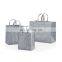 durable eco-friendly felt shoulder tote basket bag