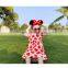 X1223/Red sweet baby girl birthday dresses heart party princess high quality fashion summer dresses