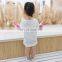Girls' medium and long T-shirt 2020 spring and autumn new children's Korean version children's long sleeve letter printed crew