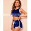 2020 New Arrivals Women Sexy Pajamas Set Ladies Short Crop Top&Pants Sleepwear Sets Women's Sleepwear