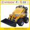 Stand on mini front end loader