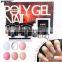 Poly-gel UV Fast Builder Set nail Extension Poly Gel set Camouflage LED UV Lacquer Brush Nail Tips