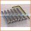 China supplier six-lobe tamper anti-theft screw