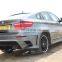Madly High class quality fiberglass body kit for BMW X6 X6m kit car body kits