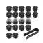 17mm Plastic Vehicle  Nut Auto Bolt Cover  Car Wheel Nut Bolt Cover colorful For Hub screw cover