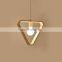 New Design Geometric Patterns Nordic Modern Wood Pendant Light  E27 Decorative Lighting