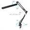 Modern Aluminum Alloy Folding Clip-on USB LED Eye Protection Table Lamp Long Arm Reading Table Lamp