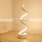 LED Table Lamp Modern Creative Spiral Design Night Light Reading Decoration Desk Light