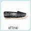 women casual shoes black summer mesh shoes with linen lining