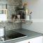 Rustic wall mounted hanging bookshelf for kitchen and more