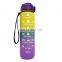 2021 ready to ship 1L large capacity glitter neon bright plastic tritan drinking premium recycling water bottle jug